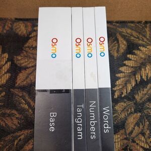 Osmo Learning Starter Kit For iPad - Base, Tangram, Words & Numbers- STEM